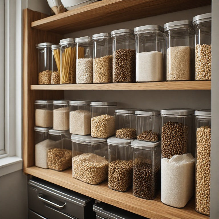 Premium Hammered Steel Storage Canister 1000ml